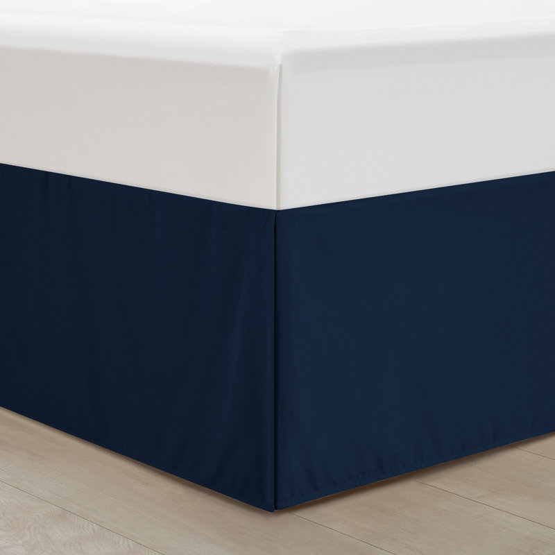 Navy Blue Queen Polyester 130 Thread Count Washable Down Comforter Set