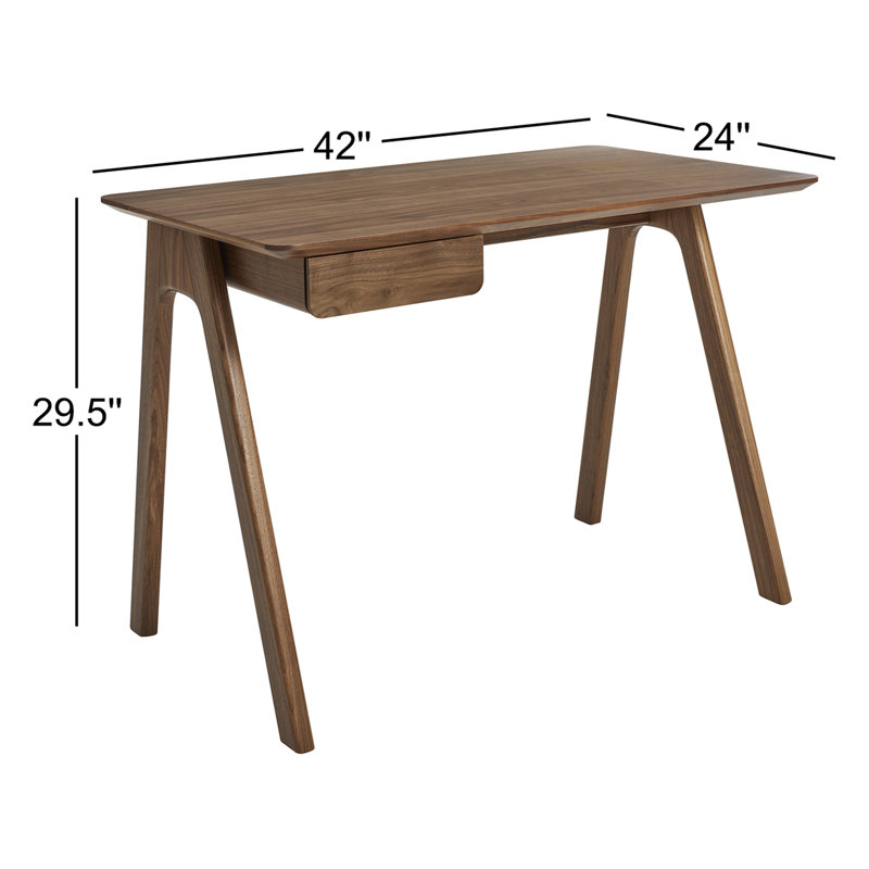 Stash Writing Desk, Walnut