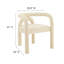Chaise d'appoint en velours Astrid-107084232