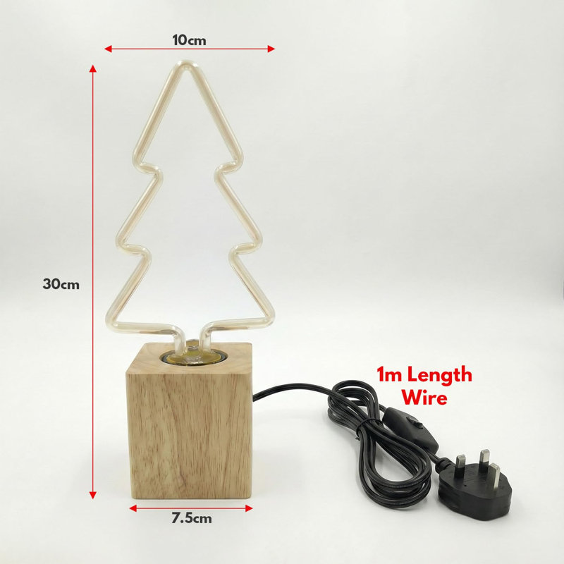 Wood Desk Lamp