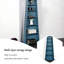 Horloge murale 77,95 "au sol - horloge à quartz verticale bleue