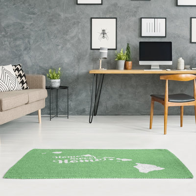 Tapis de zone verte honolulu pour la maison