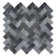 1x2 BARDIGLIO HERRINGBONE POL