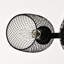 Ventilateur de plafond industriel 25,8 po avec télécommande, ventilateur de plafond 5 pales en ABS de petite taille pour salon, salle à manger, chambre à coucher, salle familiale, noir mat, 6 pièces E26 (n'inclut pas les ampoules)