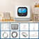 17.33" 61 dBA Portable Digital Control Dishwasher