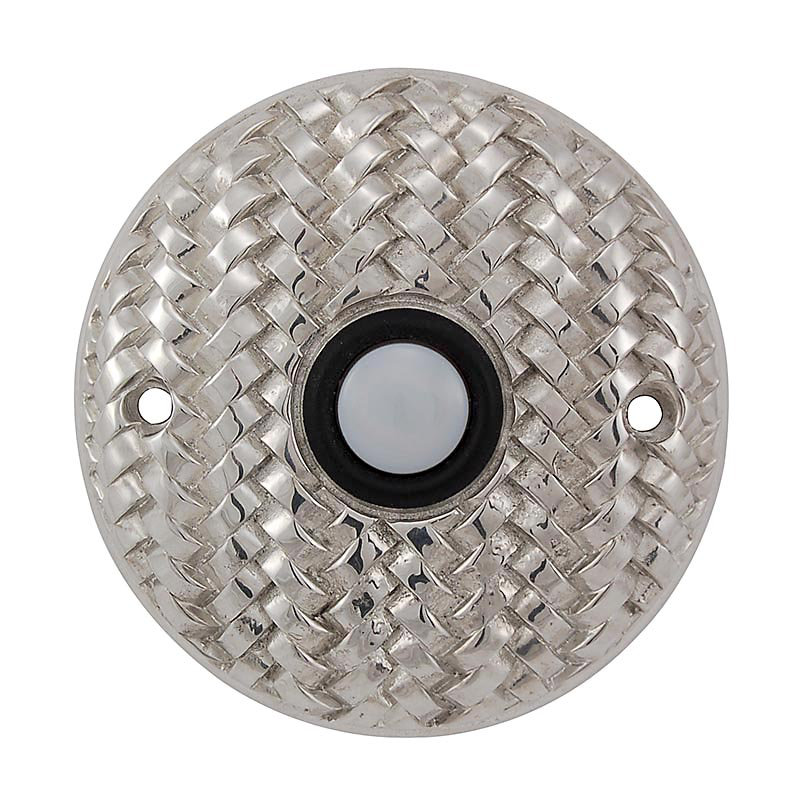 Cestino Push Button, Polished Nickel