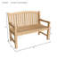 Charleigh Outdoor Teak Bench