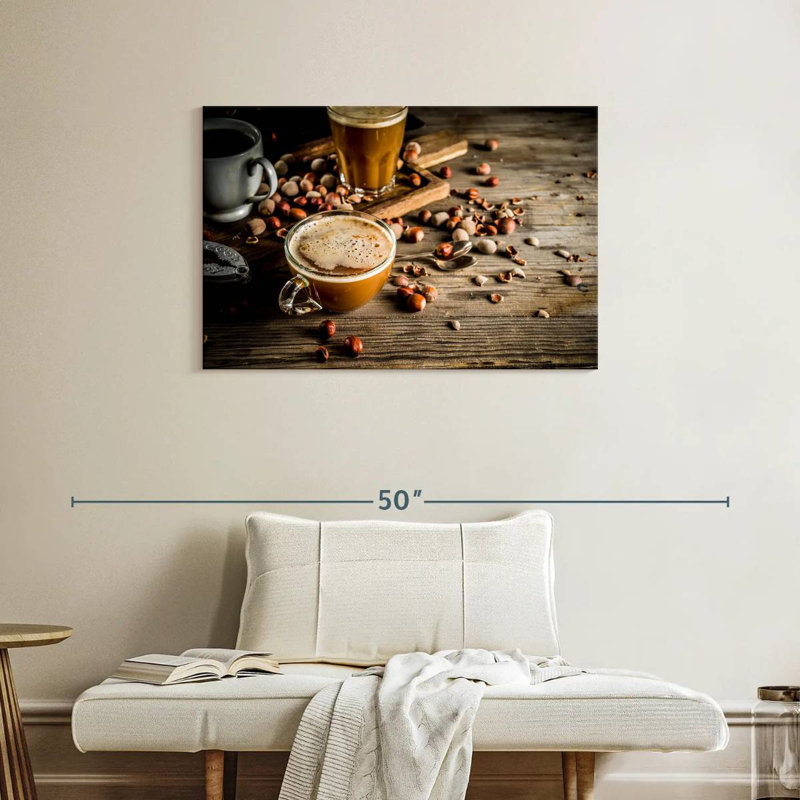 Yarlin Brewed Hazelnut Coffee, 24" H x 36" W