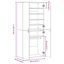 12 Pair Shoe Storage Cabinet-155812972