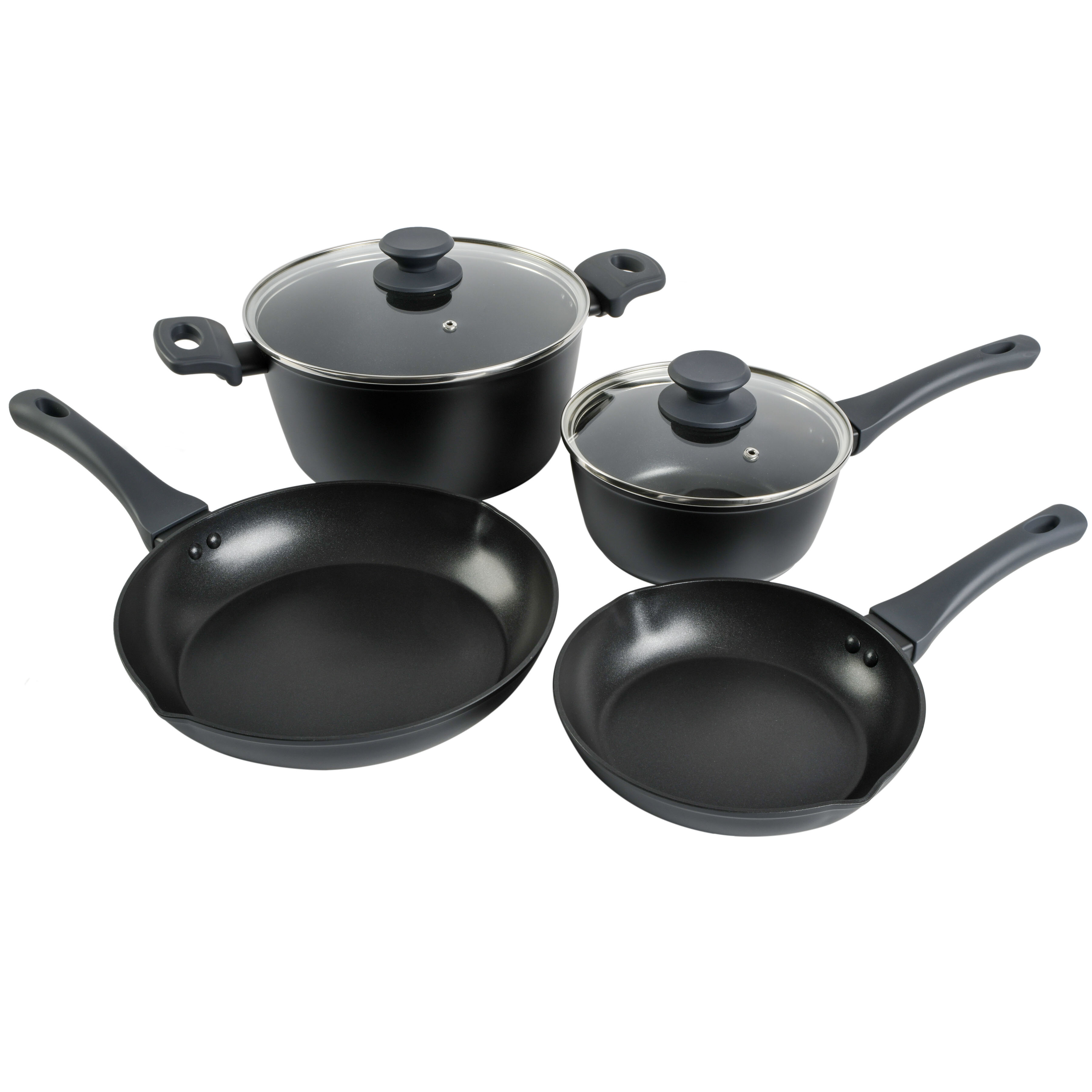 Culinary Edge 8 - Piece Non-Stick Aluminum Cookware Set & Reviews