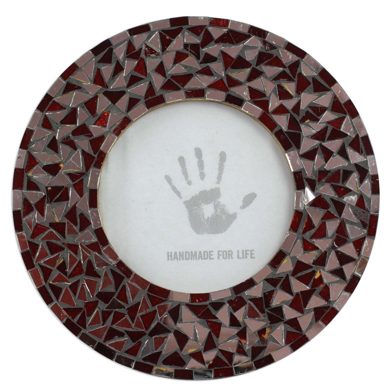 Willenborg Glass Beaded Picture Frame