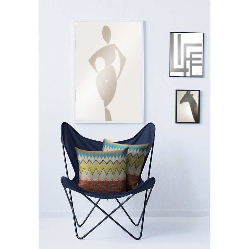Square Cushion Cover, Yellow