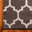 Tapis brun clair à motif géométrique Molly-771404786