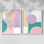 Papier Daydream I - impression encadrée de qualité supérieure - prête à être accrochée - aucun clou requis - aucun clou requis-108019407-108019409