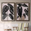 Plante en pot I - ensemble de 2 peintures sur toile encadrées-598975053-598975049
