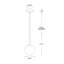 Mini-luminaire suspendu moderne en laiton satiné 6 po Lucent-773639099-773639098