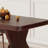 Elray Ash Solid Wood Dining Table-764783326