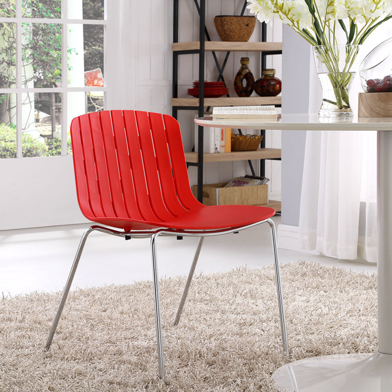 Chaise d'appoint Trace, Rouge
