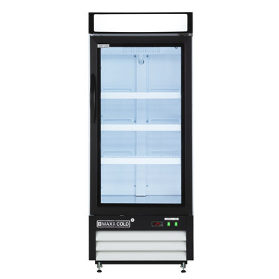 Maxx Cold Single Glass Door Merchandiser Freezer