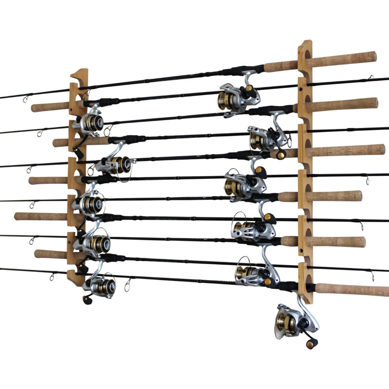 11 Rod Vertical/Wall/Ceiling Rod Rack
