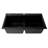 34'' L Double Bowl Granite Kitchen Sink-95312618