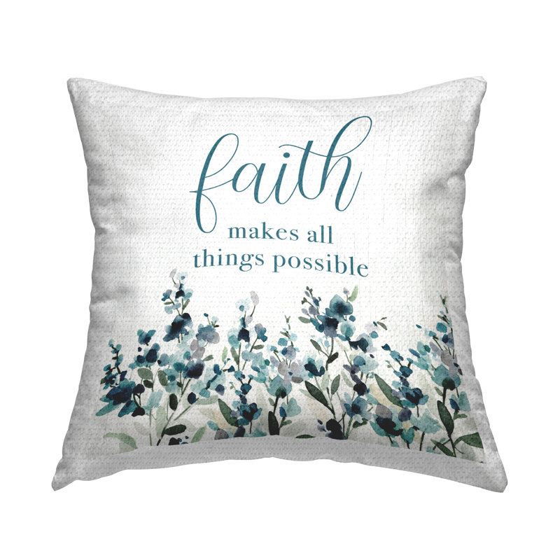 Coussin extérieur Spiritual Faith Sentiment