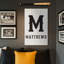 Enseigne murale Pinstripe-107381287