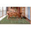 Tapis carré unique en laine 9 pi 7 po x 9 pi 11 po 2022 Aireana