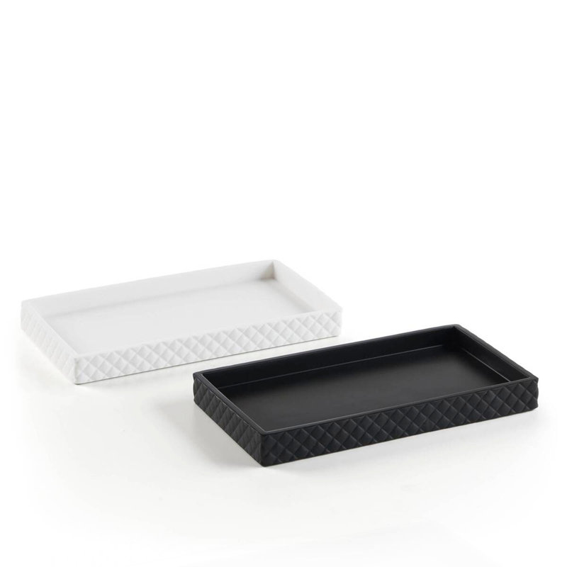 One Size Bath Accessories Set, Onyx