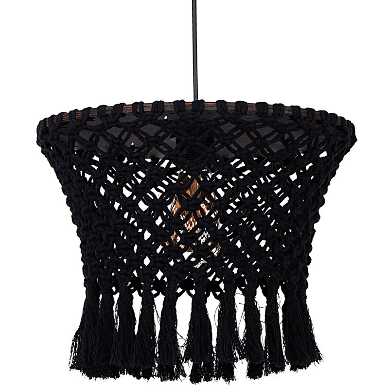 1 - Light Black Unique/Statement Pendant