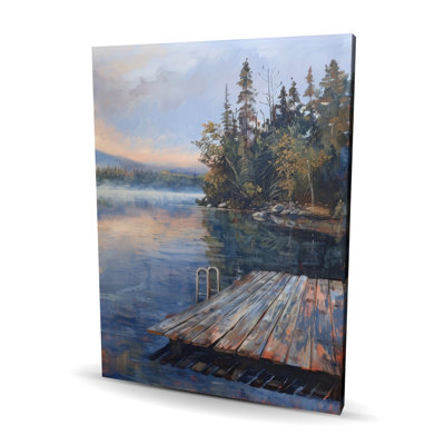 Dock - Blue Canvas Home Decor for Stylish Interiors