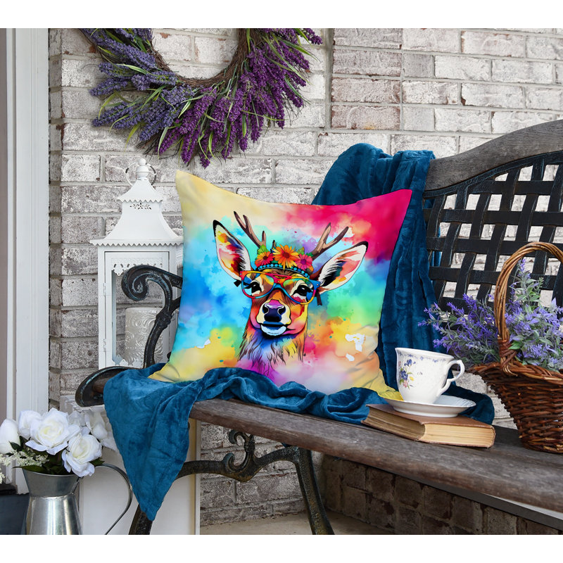Coussin Hippie, H 18 po x l 18 po