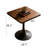 Mid Century Modern Square Dining Table With Tulip Pedestal Base