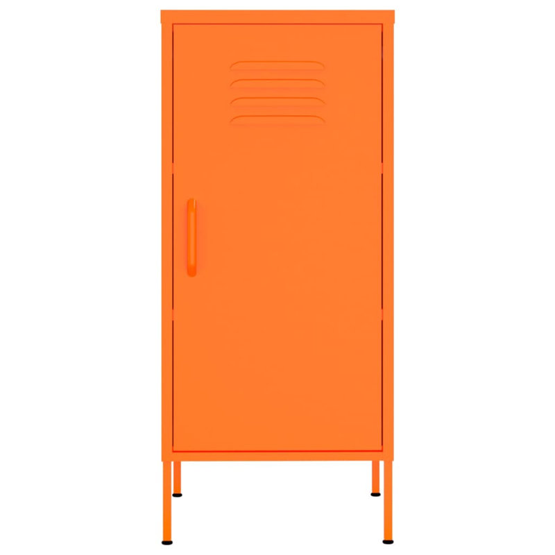 Sadia Cabinet Office Storage Cabinet, Orange