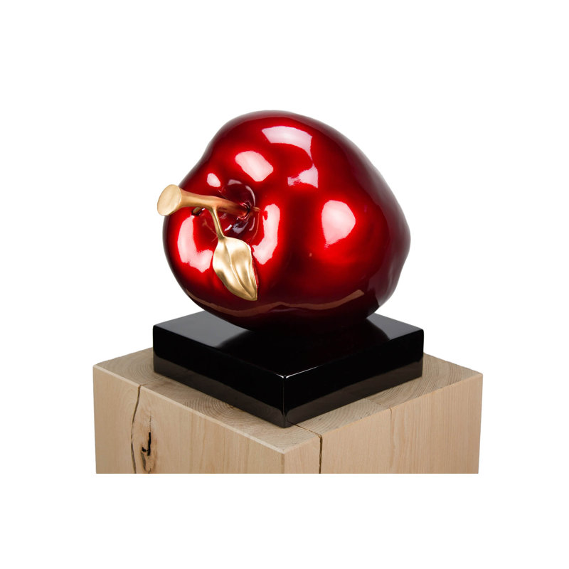Arwand Seductive Temptation Sculpture, Red/Gold