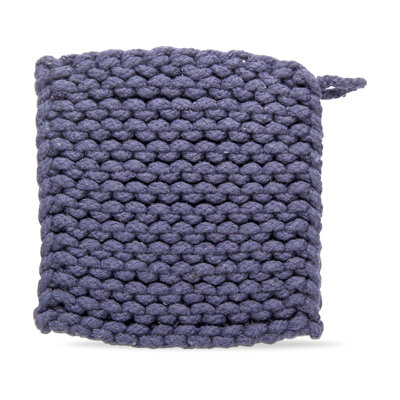 Crochet trivet châtaignier