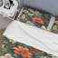 Tropical Greens Warm Earth Tones III - Ensemble de housse de couette tropical - Polyester en microfibre-1990941957