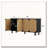 Accent Natural Sideboard Buffet Cabinet Storage