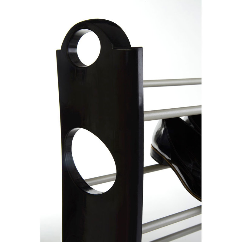 12 Pair Stackable Shoe Rack