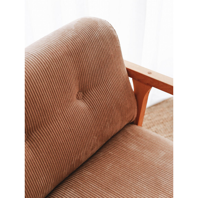 Bina Velvet Swivel Wingback Chair