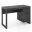 Bureau d'ordinateur avec armoire de rangement et tiroir coulissant avec pieds épais pour chambre noire