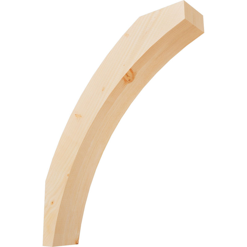 Genouillère Thorton, Sapin Douglas de 5 1/2 po (lisse), 26 po X P 32 po H