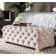 Cutright Velvet Ottoman