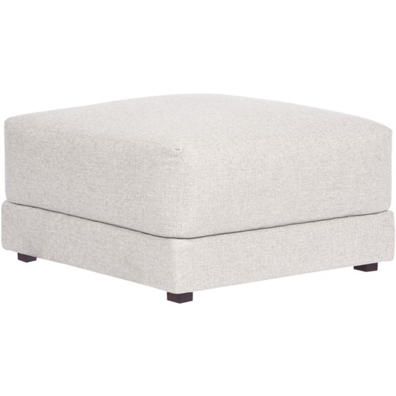Ease 33.5" Dove Stocked Bumper, Keland Pewter Polypropylene/Olefin