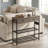 Slim Hallway Console Table With 2 Drawers And 2 Metal Mesh Storage Shelves For Entryway Living Room Foyer-1063713128