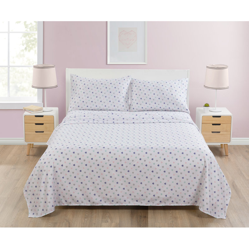 Ensemble de draps à motif géométrique aljet, Complète