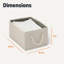 3 bacs de rangement pliables-1823683683