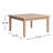 Amina Solid Wood Square Coffee Table