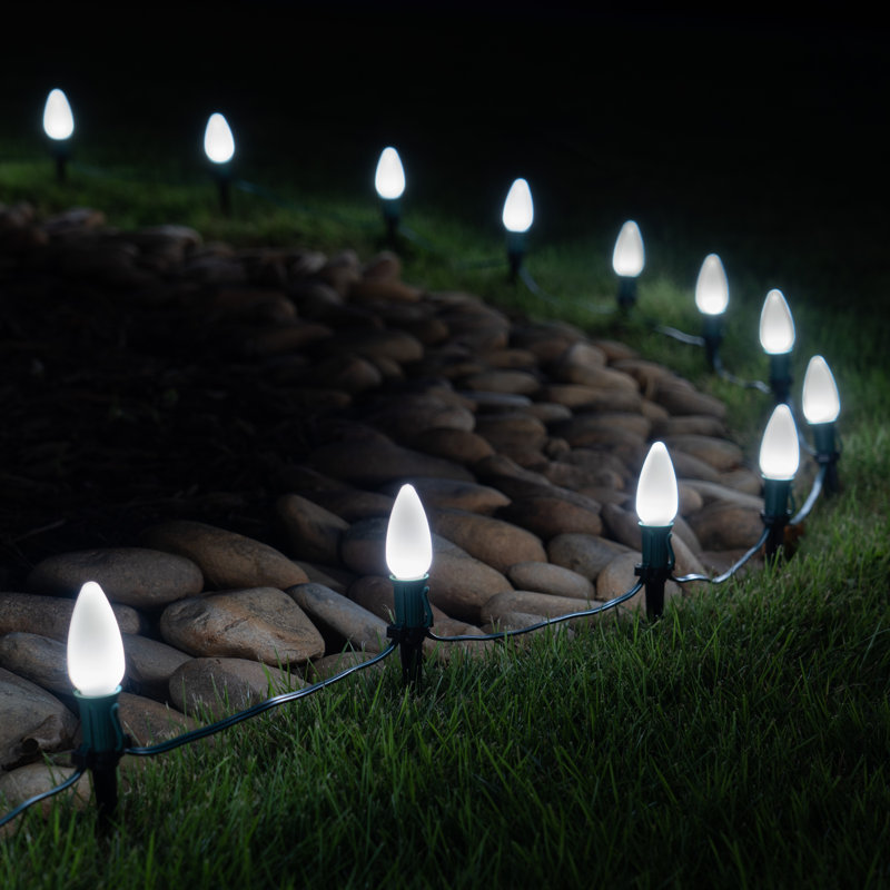 Plug-in Pathway Light, 100 feet, White