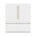 Blanc mat / or poli